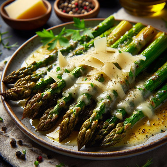 Asperges au parmesan