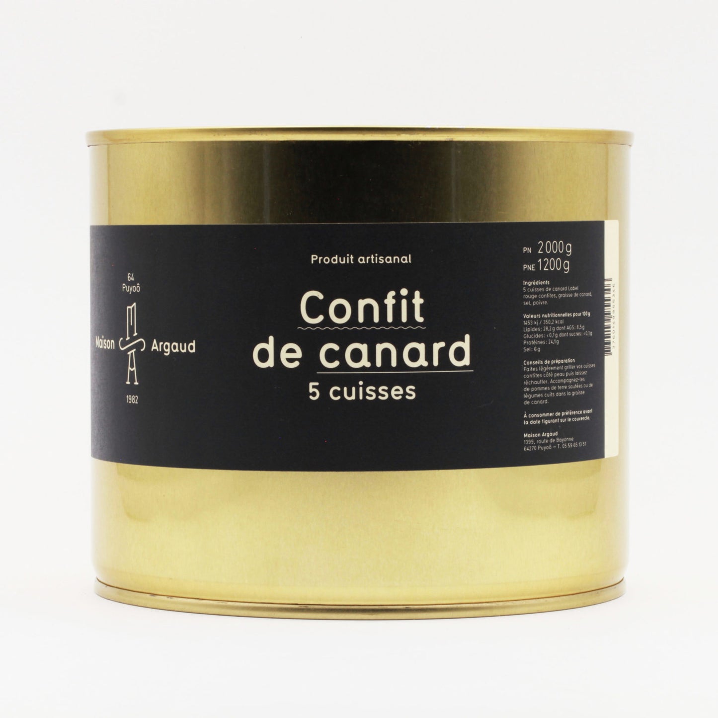 Confit de canard (2 cuisses/5 cuisses) - 5