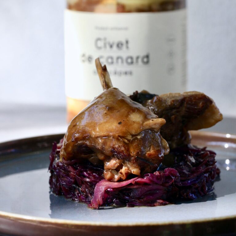 Canard aux cèpes