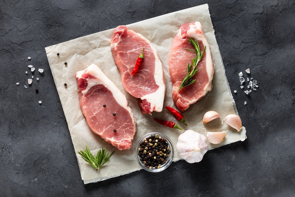 Entrecôte de porc de l'Aveyron (600gr.)