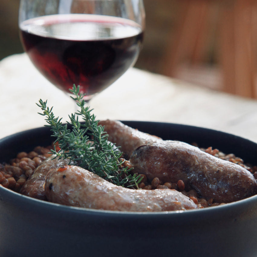 Saucisses de Porc Confites 400gr