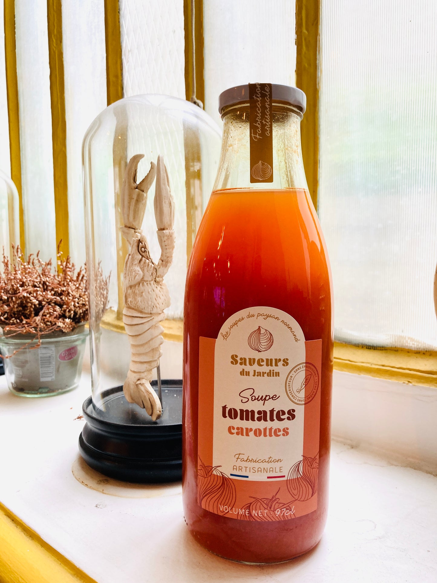 Soupe de tomates & carottes - Saveurs du jardin
