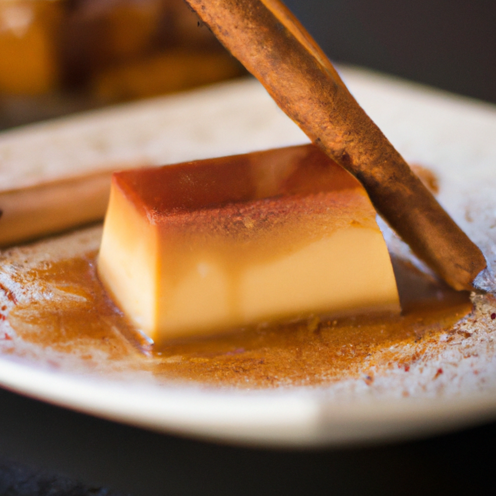 Flan Fish Flan au miel – cannelle – meatmyfish