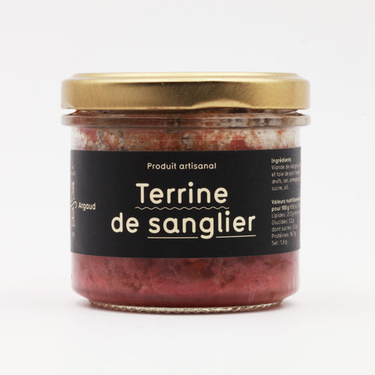 Terrine de sanglier 190 gr - Maison Argaud