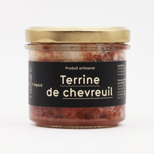 TERRINE DE CHEVREUIL - Maison Argaud 190gr