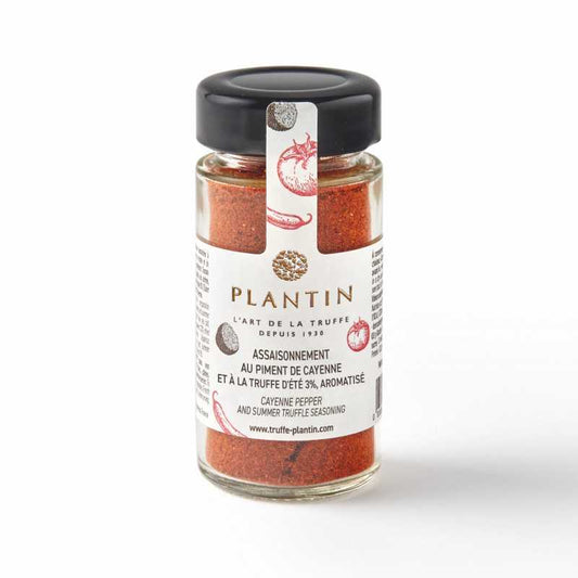 Assaisonnement au Piment de Cayenne et à la truffe d'été 3%, aromatisé - 50g