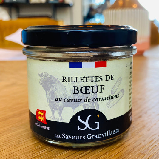 Rillettes de Boeuf au caviar de cornichons