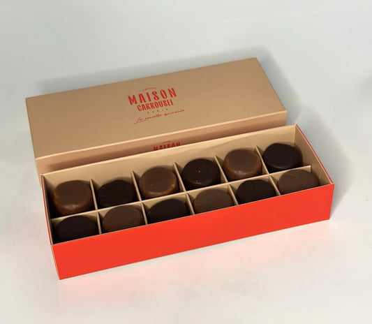 Bouchons guimauves vanille enrobés de chocolat