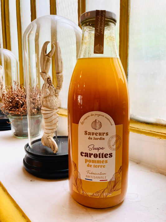 Soupe carottes pommes de terre - Saveurs du jardin