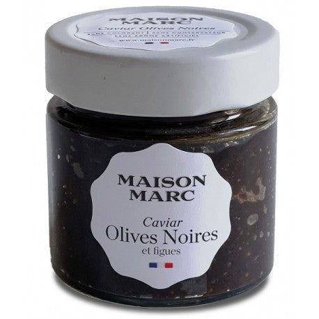 Caviar d'olives noires et figues - Maison Marc