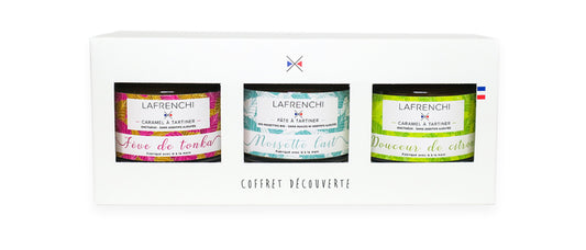 Trilogie de pâtes à tartiner