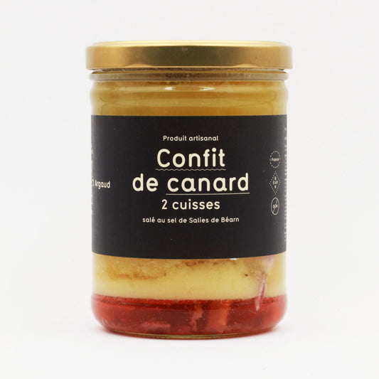 Confit de canard label rouge 2 cuisses - 2