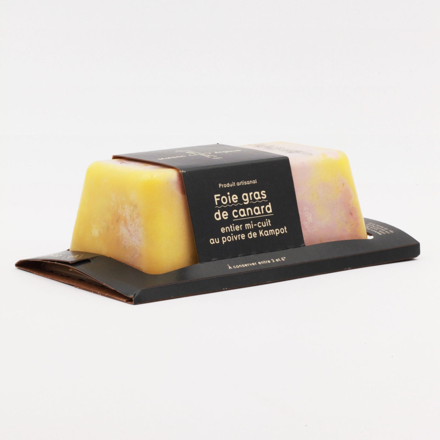 Foie gras entier Canard mi-cuit (210-320 gr.) - 320gr.