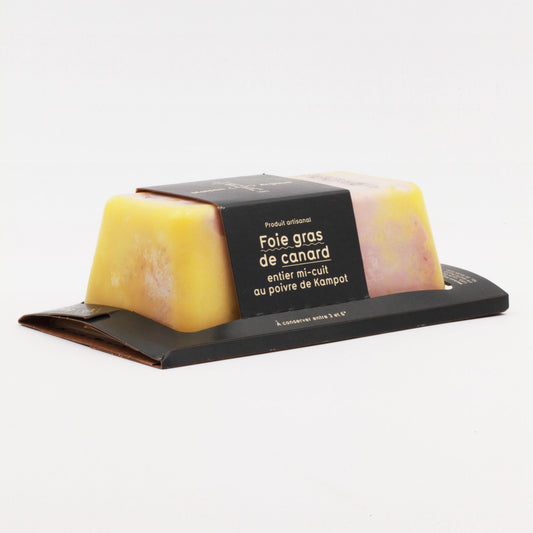 Foie gras entier Canard mi-cuit (210-320 gr.) - 320gr.