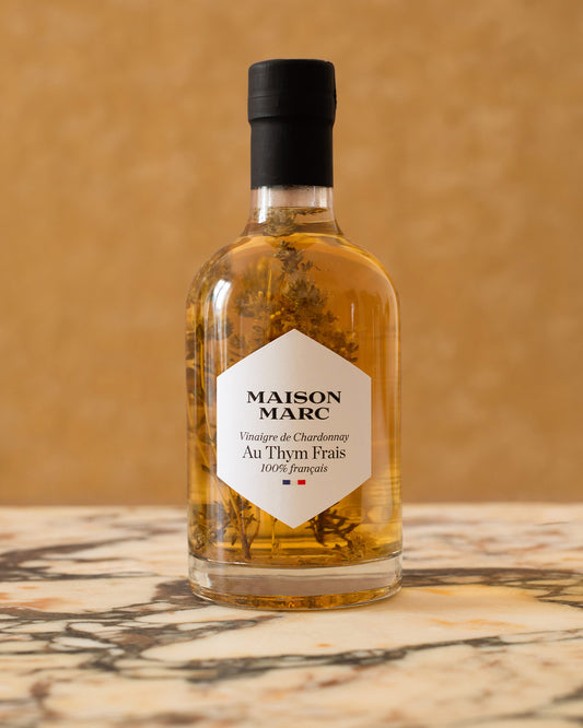 Vinaigre de Chardonnay au thym frais
