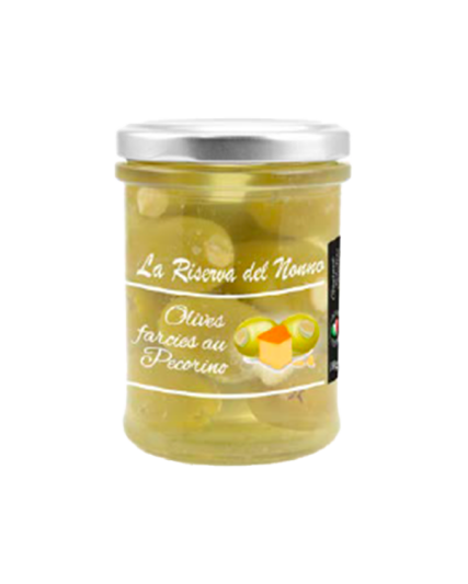 olives vertes pecorino -  la riserva del momo