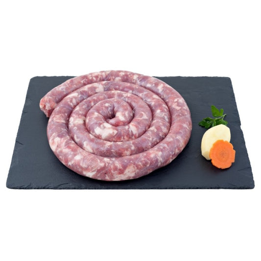 Saucisse fraiche au couteau Maison Conquet (550gr.)