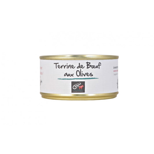 Terrine de Boeuf Aubrac aux olives - Maison Conquet (160gr)