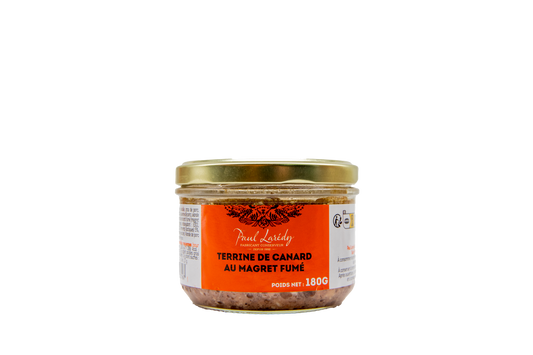 Terrine de canard au magret fumé Paul Larédy (180gr)
