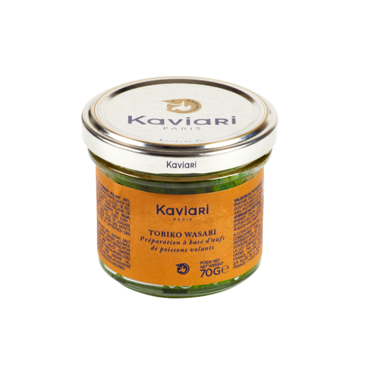 Tobiko wasabi œufs de poissons volants 70g